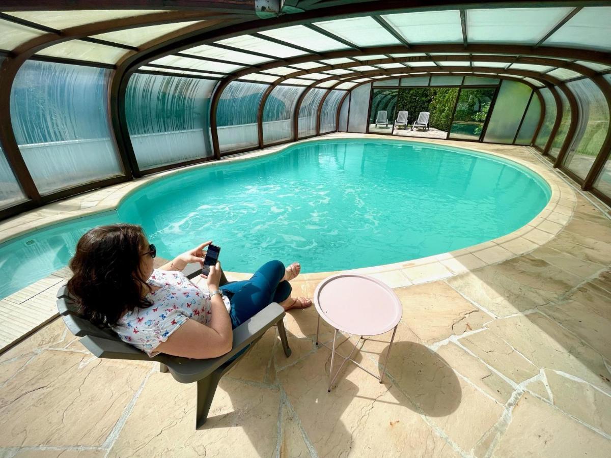 Saint-Die-des-Vosges Villa 250M2 Avec Piscine Chauffee & Spa & Kota-Grill & Sauna מראה חיצוני תמונה