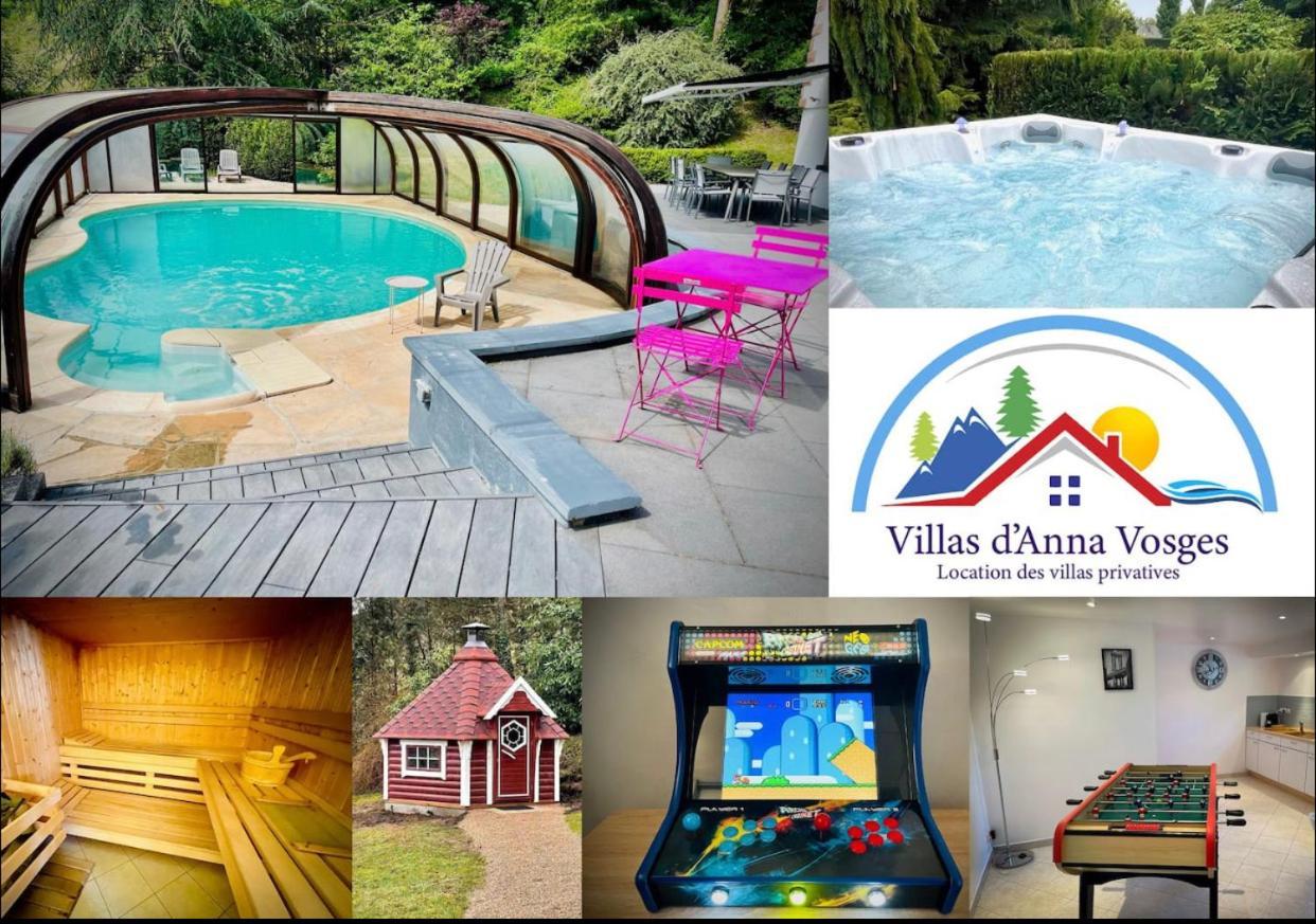 Saint-Die-des-Vosges Villa 250M2 Avec Piscine Chauffee & Spa & Kota-Grill & Sauna מראה חיצוני תמונה